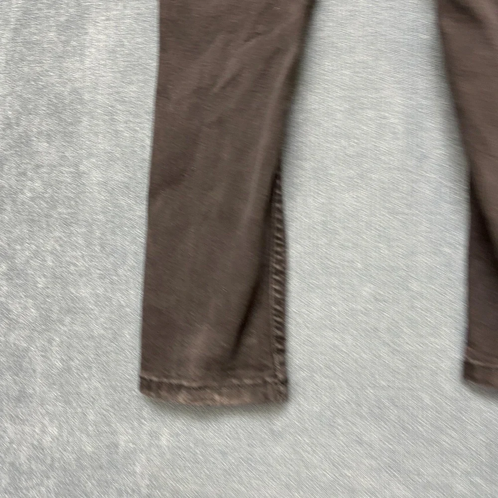 Levi's 511 Slim Fit Jeans Boys 7 Black Dark Wash Adjustable Waist Distressed.
